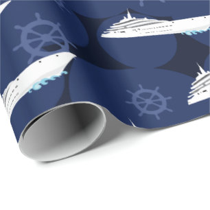 Papier Cadeau Navires de croisière maritime