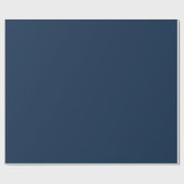 Papier Cadeau Navy Blue Birthday (Plat)