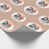 Papier Cadeau Né 2 Basketball | 2e anniversaire du garçon sporti (Coin)