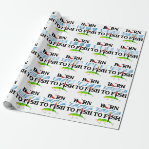 Papier Cadeau Né à Fish