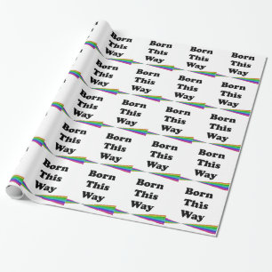 Papier Cadeau Né ainsi