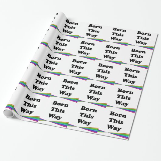 Papier Cadeau Né ainsi (Déroulé)