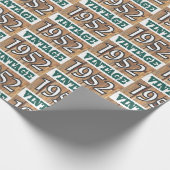 Papier Cadeau Né en 1952 papier d'emballage (Coin)