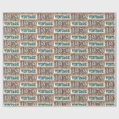 Papier Cadeau Né en 1979 papier d'emballage (Plat)