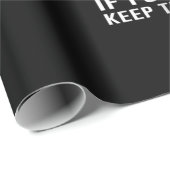 Papier Cadeau Né en septembre virgo drôle cadeau d'anniversaire (Coin rond)