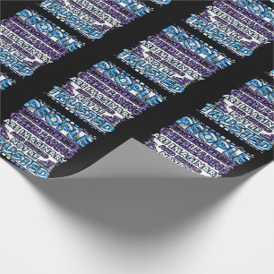 Papier Cadeau Ne faites pas confiance aux gens qui n'aiment pas 