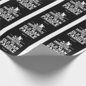 Papier Cadeau Ne jamais sous-estimer Vieux Homme Drôle Picklebal (Coin)