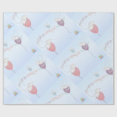 Papier Cadeau Ne laisse pas ton anniversaire s'éloigner de tes s (Plat)