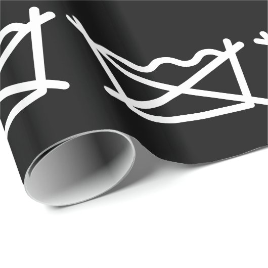 PAPIER CADEAU NE LAVEZ PAS ! (Coin rond)