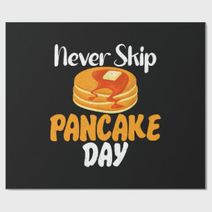 Papier Cadeau Ne sautez jamais le jour des crêpes