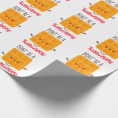 Papier Cadeau Ne sois pas un Twatwaffle (Coin)