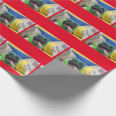 Papier Cadeau Ne vous inquiétez pas, soyez heureux (Coin)