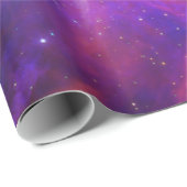 Papier Cadeau Nebula à Orion Rose (Coin rond)