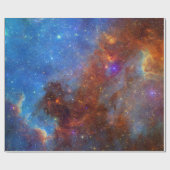 Papier Cadeau Nebula Amérique du Nord (Plat)