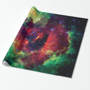 Papier Cadeau Nébuleuse de la Rosette photo spatiale NASA