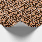Papier Cadeau Nectarine, agrumes (Coin)