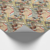 Papier Cadeau Néerlandais Sinterklaas de jour de St Nick sur le (Coin)