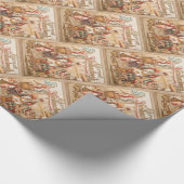 Papier Cadeau Néerlandais Sinterklaas de jour de St Nick sur le (Coin)