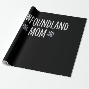 Papier Cadeau Nefoundland dog dolover paws givraws