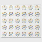 Papier Cadeau Neige (Plat)