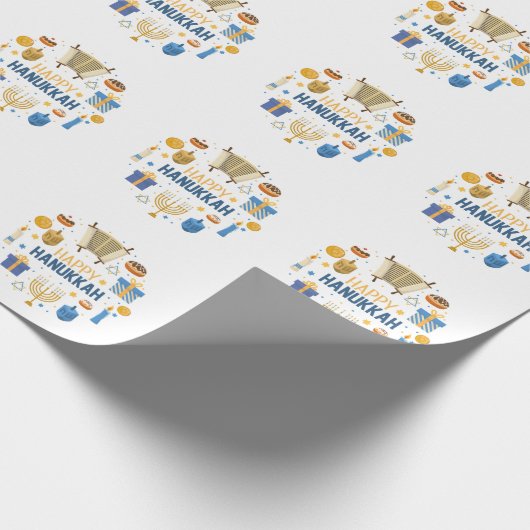 Papier Cadeau Neige (Coin)