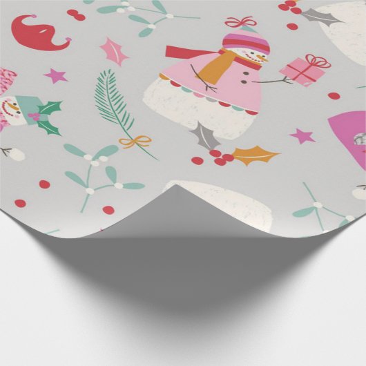 Papier Cadeau Neige (Coin)