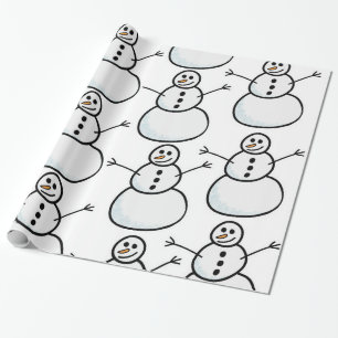 Papier Cadeau Neige