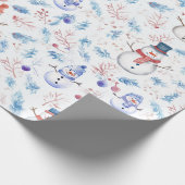 Papier Cadeau Neige (Coin)