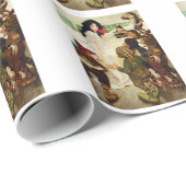 Papier Cadeau Neige blanche et les sept nains (Coin rond)