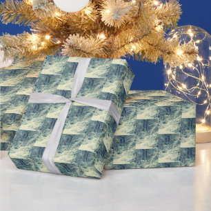 PAPIER CADEAU NEIGE D'HIVER