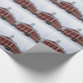 Papier Cadeau Neige du palais de justice (Coin)