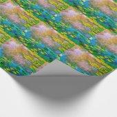 Papier Cadeau nénuphars-013 (Coin)