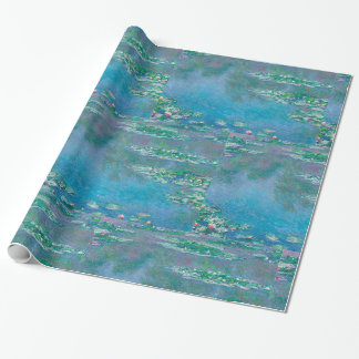 Papier Cadeau Nénuphars de Claude Monet Fine Art Painting