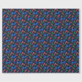 Papier Cadeau Neon 6-7 Vacances Mémoire (Plat)