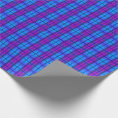 Papier Cadeau Néon bleu violet (Coin)