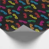 Papier Cadeau Neon Classic Lunettes de soleil Motif (Coin)