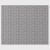 Papier Cadeau Neon Empreinte de léopard (Plat)