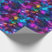 Papier Cadeau Neon Labyrinth (Coin)