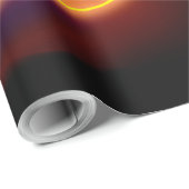 Papier Cadeau Neon Phoenix (Coin rond)