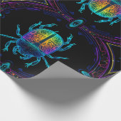 Papier Cadeau Neon Scarab (Coin)