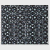 Papier Cadeau Neon Starburst Kaleidoscope (Plat)