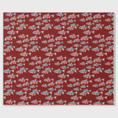 Papier Cadeau Neon Tetra (Plat)