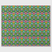 PAPIER CADEAU NEROLI ~ FLEURS DE PÂQUES ~ (Plat)