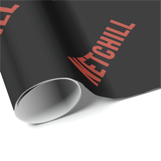 PAPIER CADEAU NETCHILL NETFLIX (Coin rond)