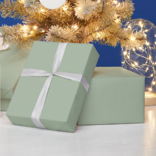 Papier Cadeau Nettoyage minimaliste de couleur solide