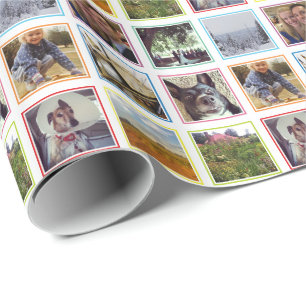 Papier Cadeau Neuf photos de Carrés dans Rainbow Frames Instagra