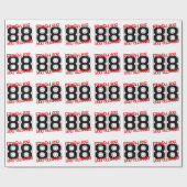 Papier Cadeau Neuf pour '88 (Plat)
