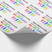 Papier Cadeau Neurodiversity Welcome (Coin)