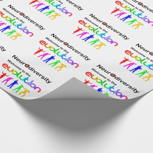 Papier Cadeau Neurodiversity Welcome (Coin)