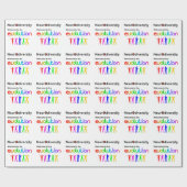 Papier Cadeau Neurodiversity Welcome (Plat)